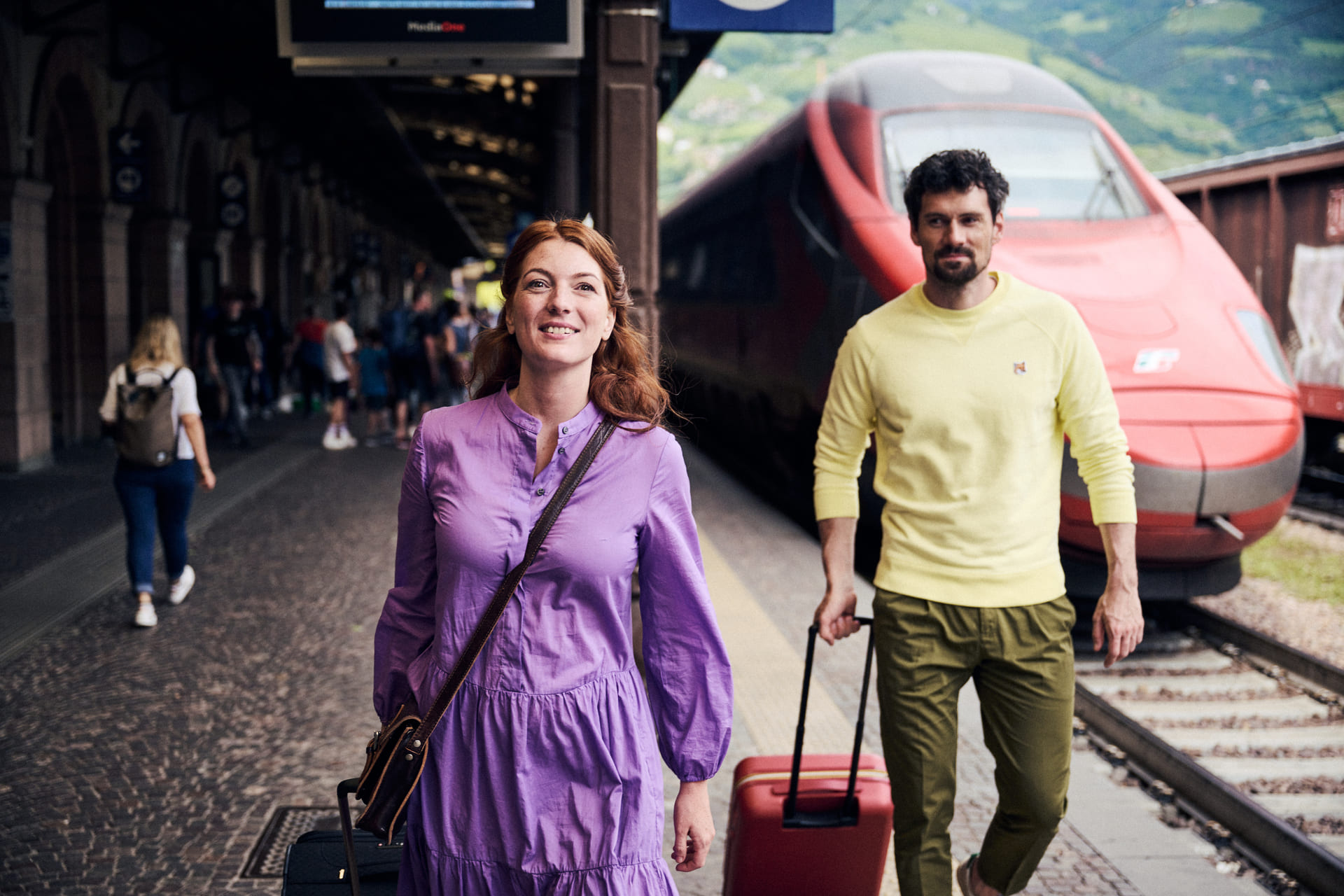 Nachhaltig reise in Südtirol - Anreise mit dem Zug